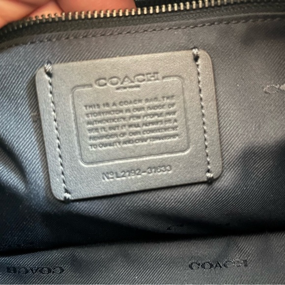 Coach Crossbody Dream Satchel in Colorblock - Pine Green Multi - Picture 8 of 9